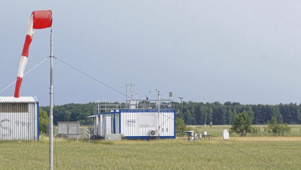 Die TROPOS-Station in Melpitz bei Leipzig (im Bild) lieferte Felddaten aus der Atmosphäre, welche die Laborbefunde unterstützen. Foto: Gerald Spindler, TROPOS