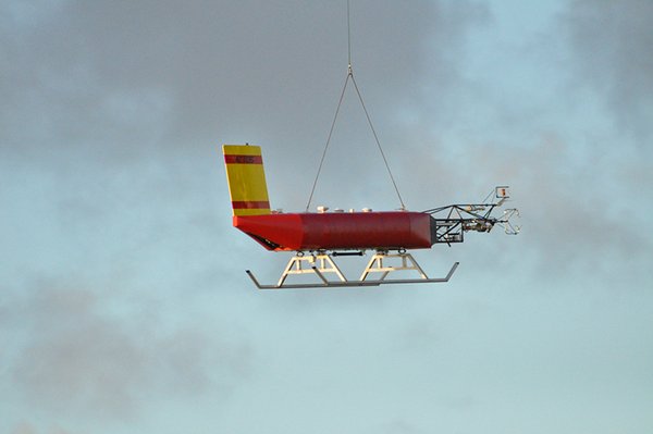 Das „Airborne Cloud Turbulence Observation System“ ACTOS kommt auch auf den Azoren zum Einsatz. Foto: Holger Siebert, TROPOS